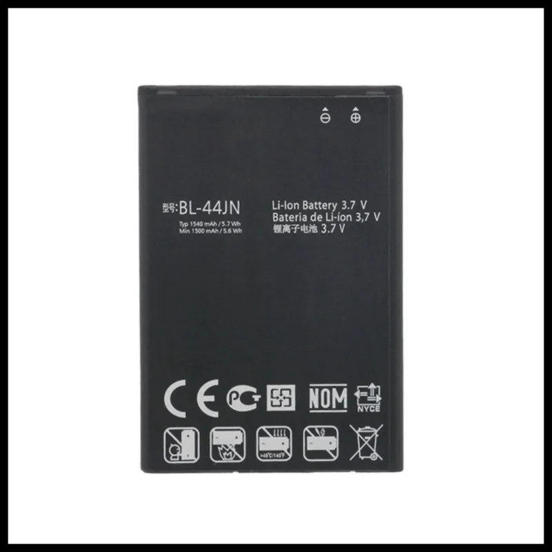 Original Quality BL-44JN Battery For Optimus Zone E400 Optimus L3 E400 L5 E612 P970 E510 LGE510 P690 E730 Battery BL44JN