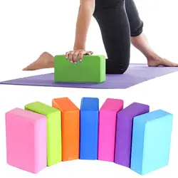 23cm*15cm Yoga Pilate Block EVA Foam Brick Body Stretching Fitness Exercise Pilates Gym Dancing Yoga Brick Cork academia йога