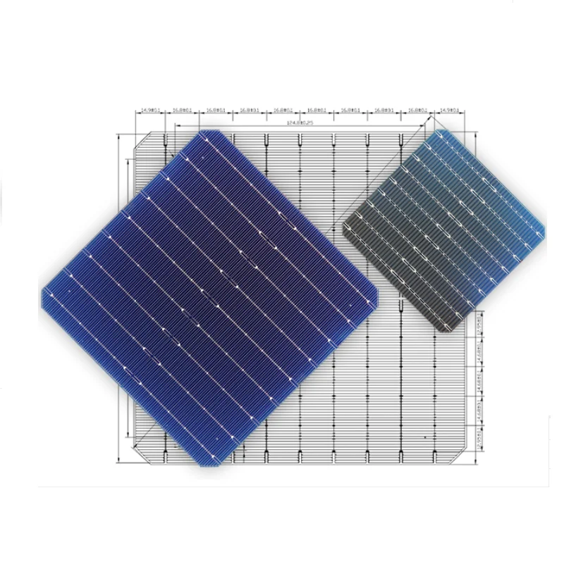 Bifacial Mono krystaliczne ogniwo słoneczne klasy PERC 21%-22% wysokiej wydajności DIY panel słoneczny ładowarka 10 sztuk/partia