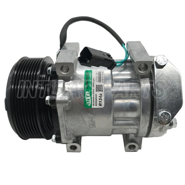 

Sanden 8202 8302 A/C AC Compressor for JCB SD7H158202 SD7H158302 32008563