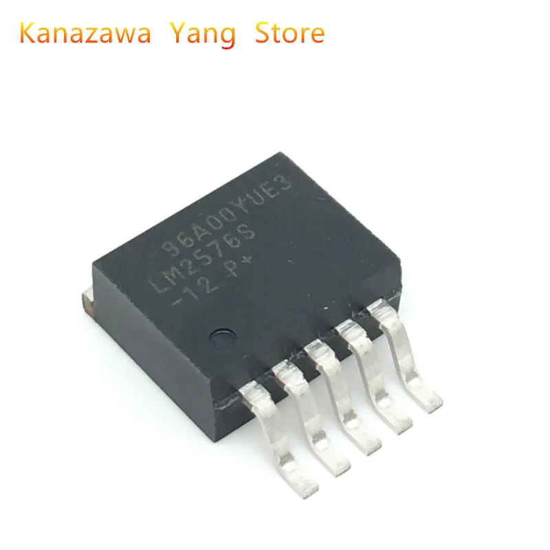 10pcs/Lot Brand New LM2576SX-12/NOPB LM2576S-12 TO-263 5 PINS  Step-Down Circuit Regulator  In Stock Best Quality