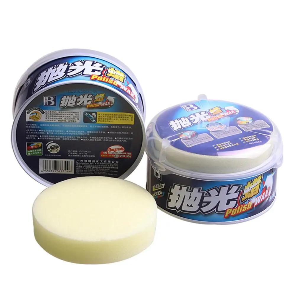 80% HOT SALES!!!Car Polish Wax Remove Dirty Mark Stain Waxing Paint Coating Care with Sponge