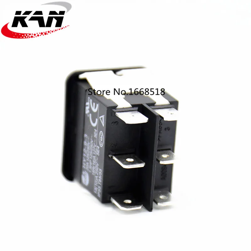 1pcs KEDU HY12-9-3 6 Pins Push Button On Off On Rocker Switch Pushbutton Switches for Electric Power Tools 125/250V 18/20A