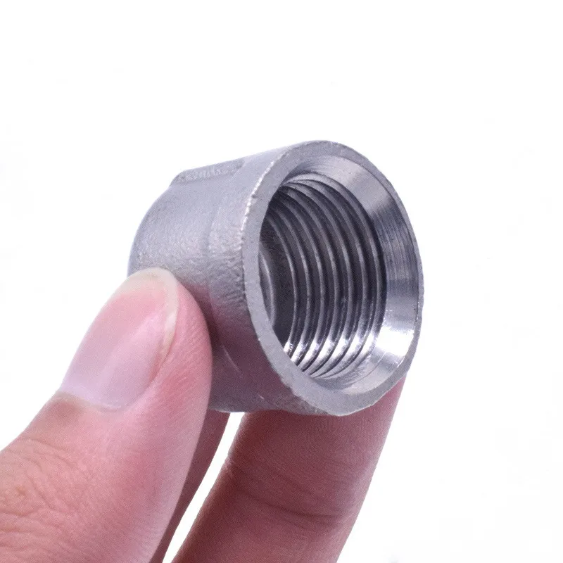 Фитинги для водопроводных труб из нержавеющей стали SS304, шестигранная гайка/трубчатая крышка/штекер 1/8 "1/4" 3/8 "1/2" 1 "1-3/4" 1-1/4 "1-1/2", резьба BSP