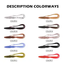 Mad Wag Soft Fishing Lures 50mm 75mm #6