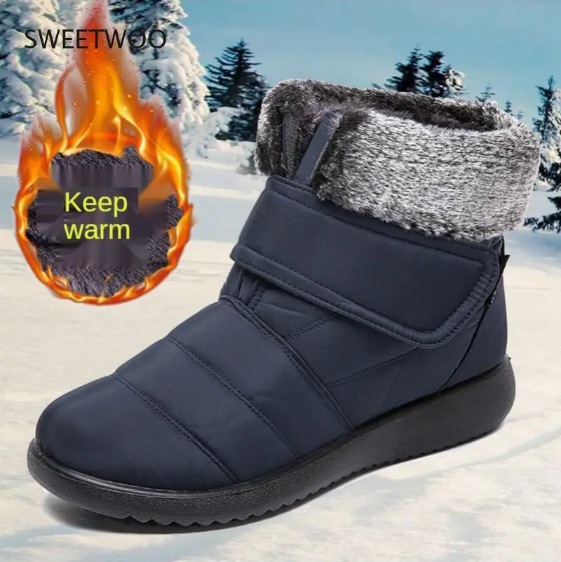 Winter Shoes for Women Retro Style Ankle Boots Women Winter Boots Shoes Woman Ankle Boots 2021