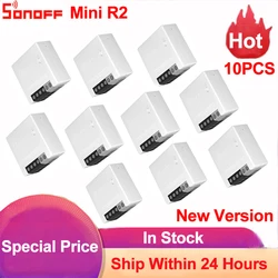 Sonoff Mini R2 Smart Wifi Switch Smart Home Remote Two Way Control Timer Wireless DIY Switch Via Ewelink APP Voice Interruptor