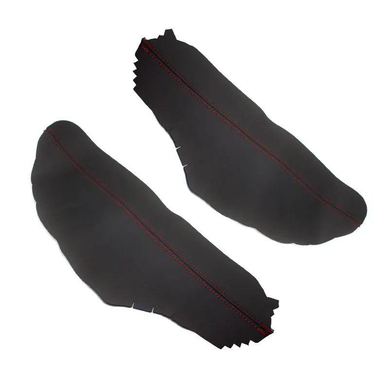Car Front Door Handle Armrest Panel Microfiber Leather Cover Interior Trim For Honda Accord 8th Coupe 2008 2009 2010 2011 2012