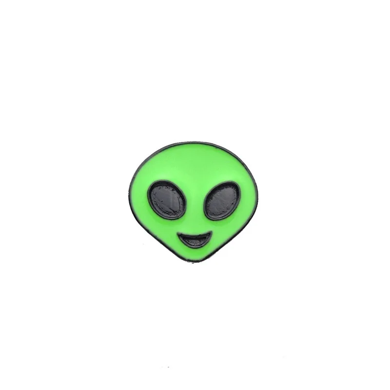 Ghost Alien Pin Cute Ghost Monster Alien Badge Brooch Lapel Pin Cartoon Jewelry Gift Brooches