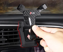 LHD!! For Honda Civic 10th Gen 2016-2020 Car Air Vent Mount Bracket Adjustable Phone Holder Mobile Phone Cradle Smartphone Stand