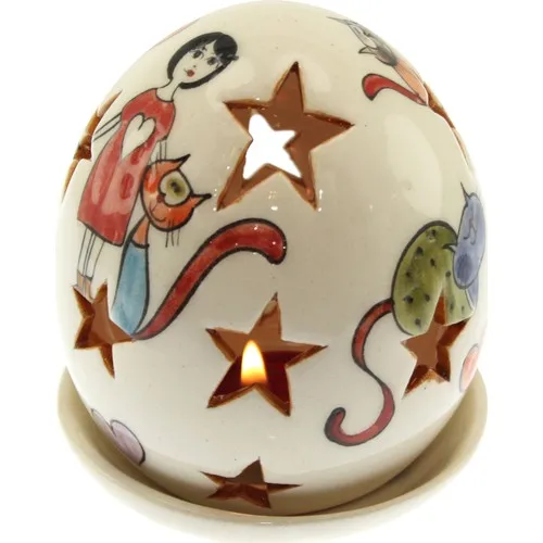 Authentic China Love Full Egg Candle Holder