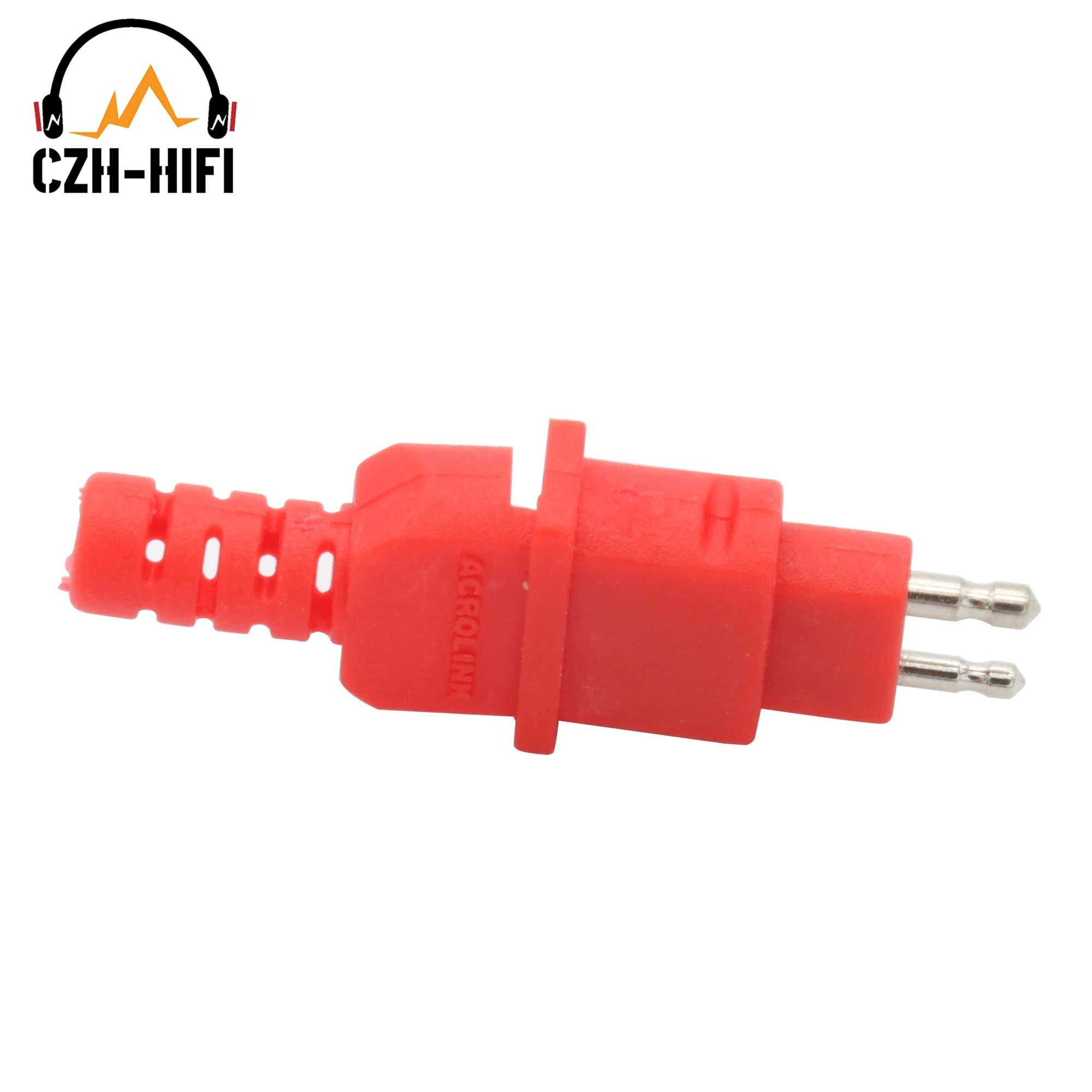 1 par de conectores de auriculares, adaptador de actualización, mejora de auriculares, conector macho para eiser HD580 HD600 HD650 HIFI DIY