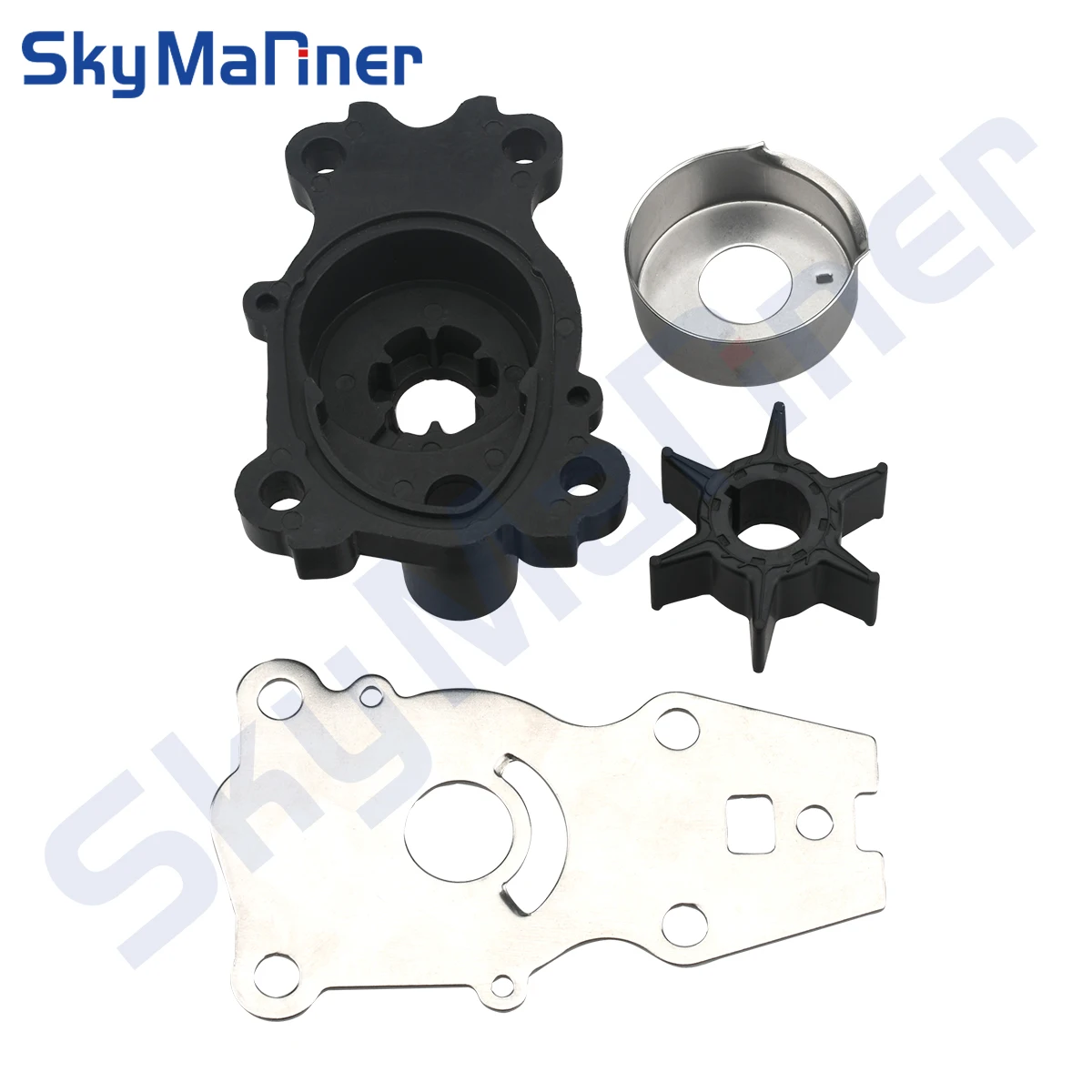 Water Pump Kit For Yamaha 40HP Outboard Motor Engine Parts 66T-44311-00 66T-44322-00 66T-44323-00 6H4-44352-00