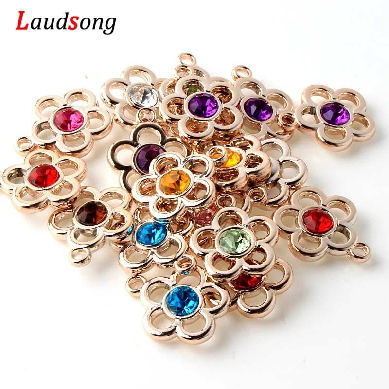 50 Stück Wassertropfen Inlay Acryl Bohrer CCB Herz Charms Kunststoff Anhänger für Schmuckherstellung DIY Charm Armband Halskette – Detail 7
