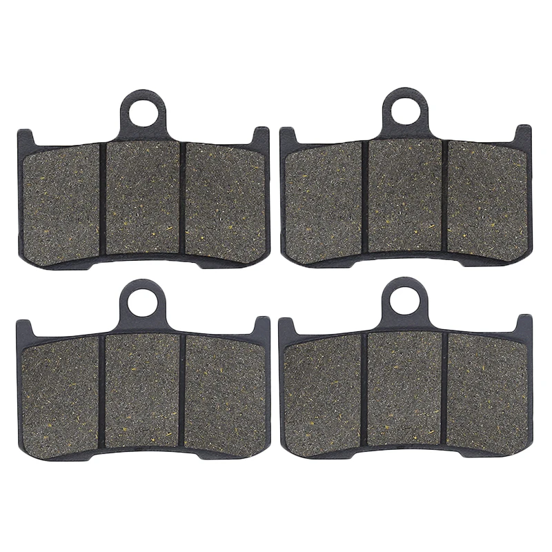 Cyleto Motorcycle Front and Rear Brake Pads for Triumph Street Triple 675R 675 R 2013 2014 2015 2016 RX675 2015 2016