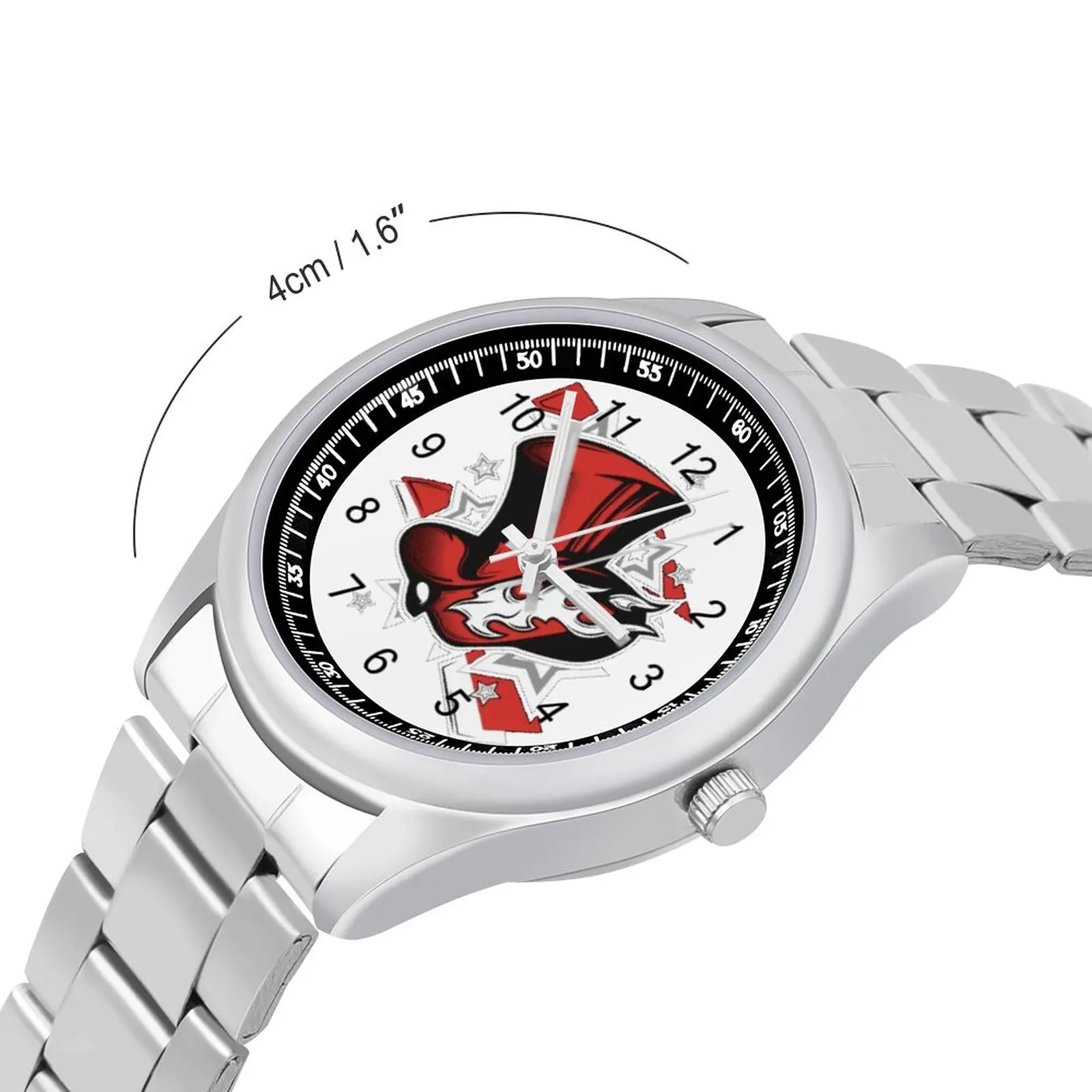 Persona 5 Quartz Watch Stainless Photo Wrist Watch Man Office Elastic Photo Wristwatch