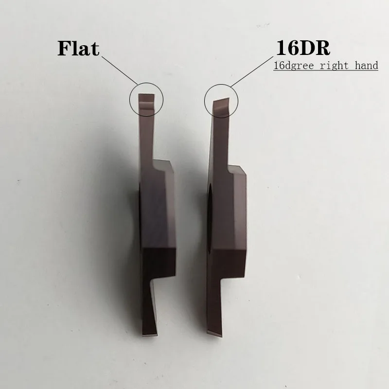 Lathe Turning Tools Carbide Inserts External Turning Cutting Tool Blade TKF16R150 TKF12R100 for Grooving 1mm 1.5mm 2mm