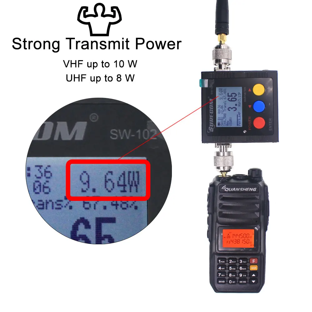 Walkie-Talkie 10KM QuanSheng TG-UV2 Plus 10W Long Range Talkie Walkie 10KM 4000mah Radio 10 KM vhf uhf Dual Band Analog UV2Plus