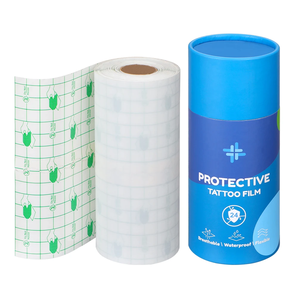 Solong Tattoo Aftercare Bandage Waterproof Roll Protective Film Self Adhesive Roll 6