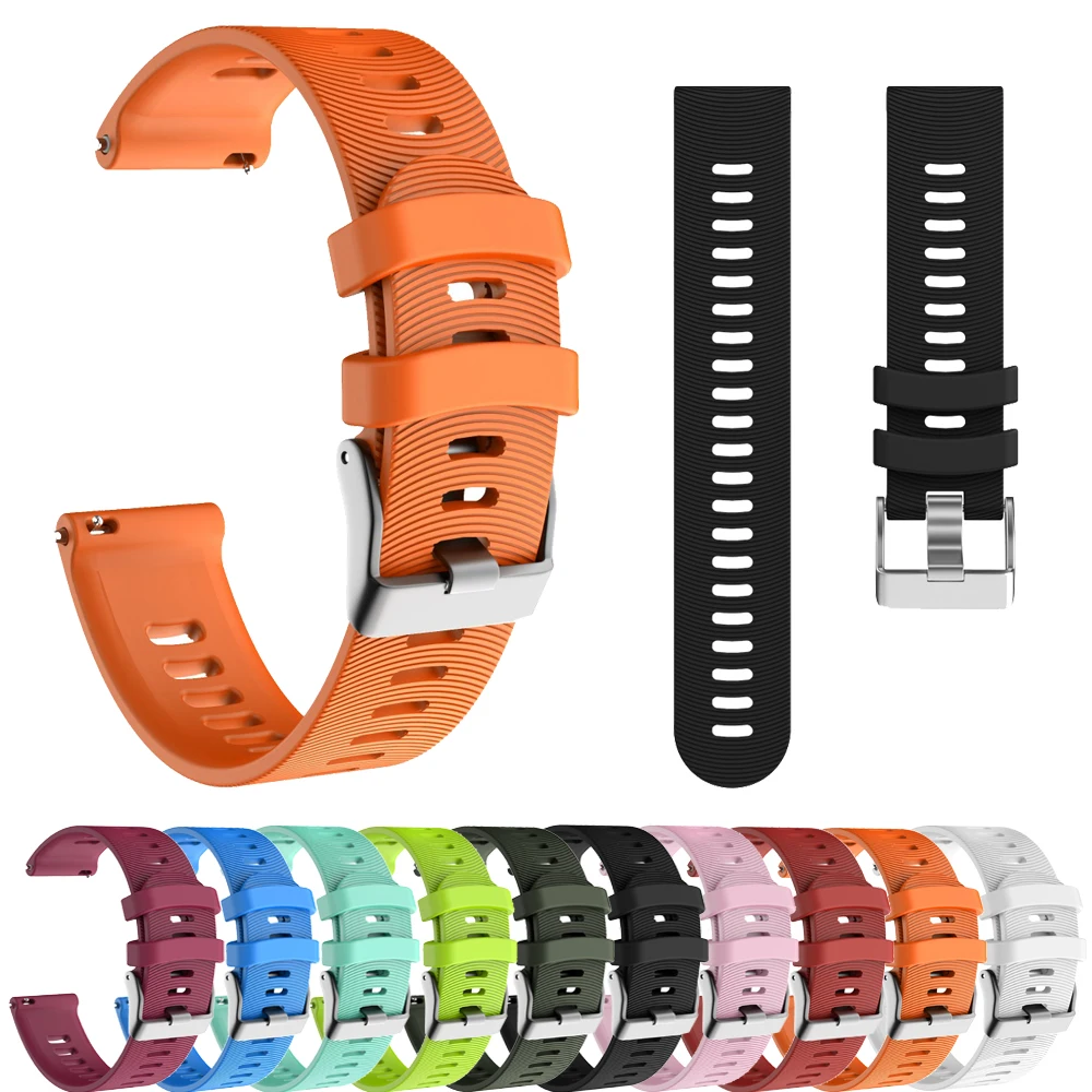 Silicone Sport Strap for Xiaomi Huami for Amazfit Bip Lite Youth Smart Watch 20MM Replacement Band Bracelet Smart Accessories