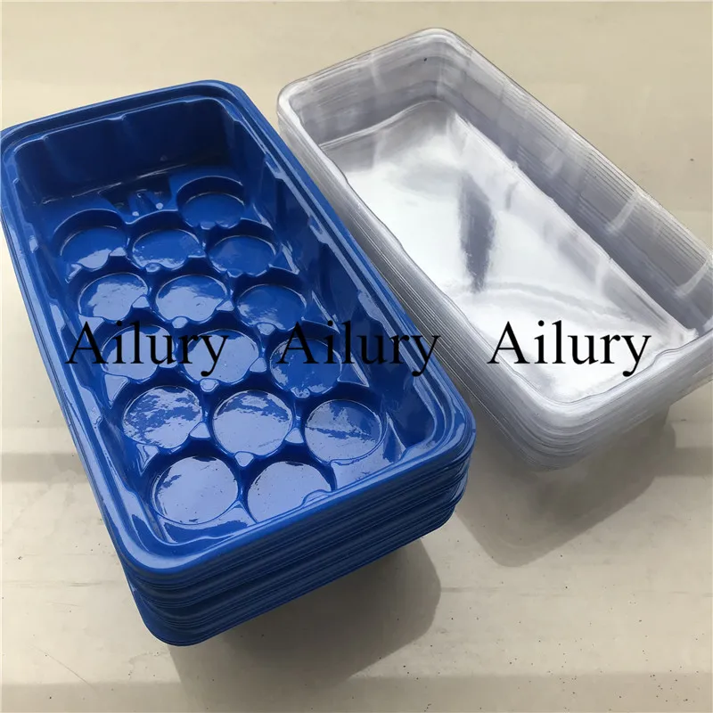 2 Set,Hight Quality Nursery Box With Transparent Cover,15 Hole Pots Seedling Tray,Garden Supplies.Container