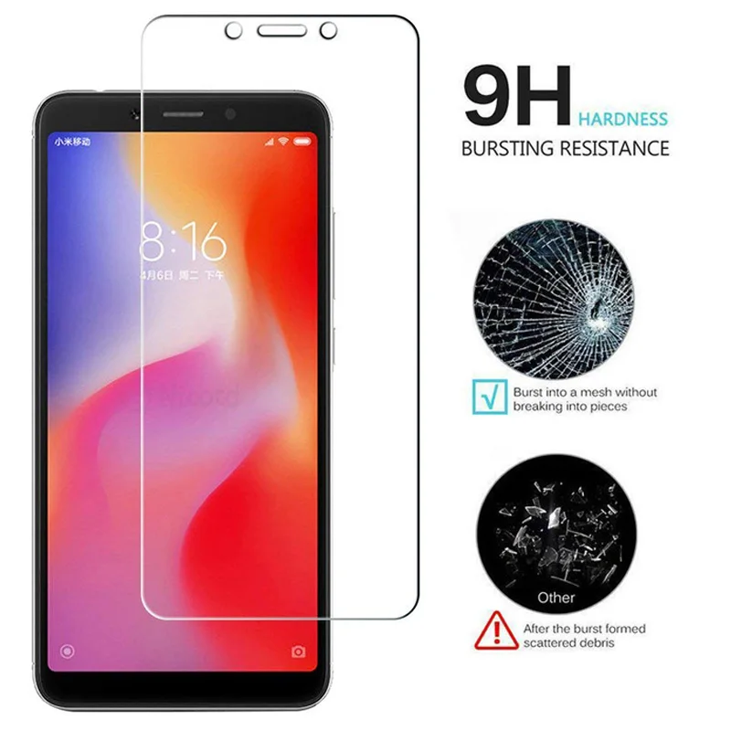 1pc/2pcs/3pcs Tempered Glass For Xiaomi Redmi 6a Screen Protector Film Protective Glass For Xiaomi Redmi 6 Pro Redmi 6 Redmi 6a