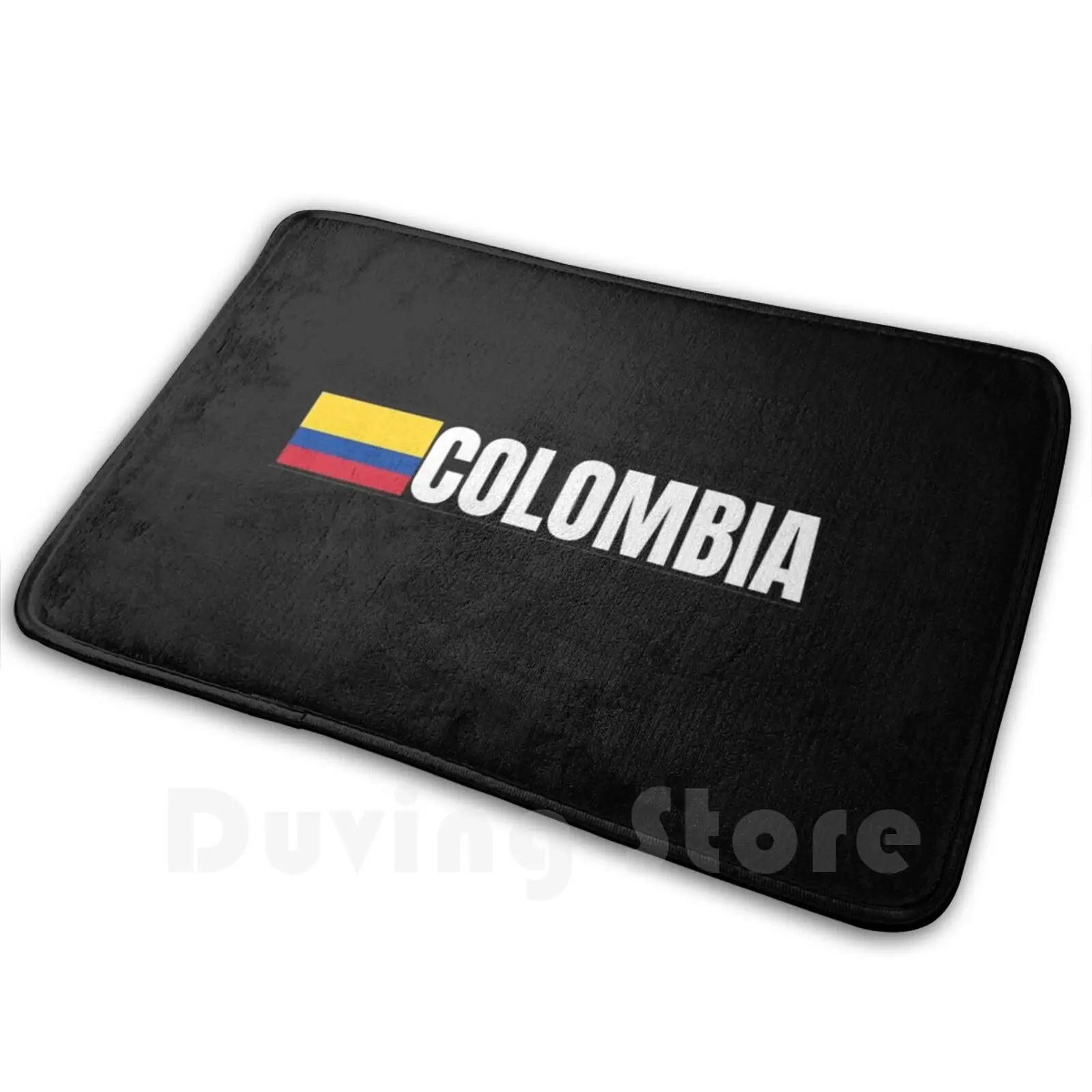Alfombra de Colombia, alfombras antideslizantes para dormitorio, bandera de Colombia, Kolumbien, Kolombianer, Spanisch, Bogotá J Balvin Cali