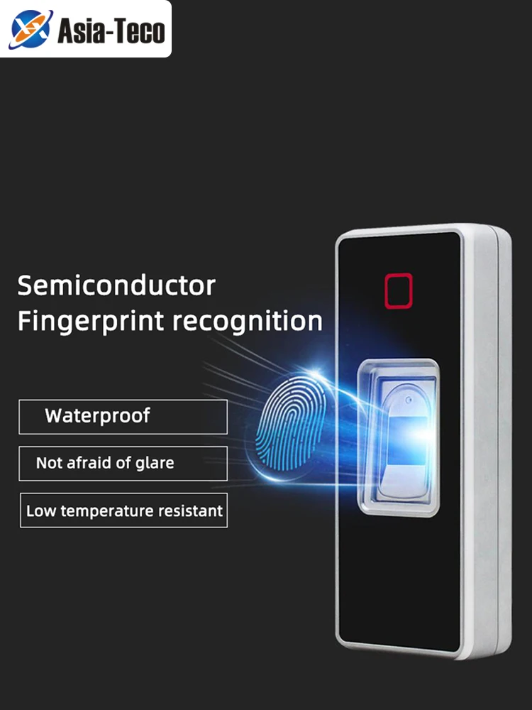 F6 Waterproof Metal case RFID ID EM500 users 200 fingerprint standalone Access Controller fingerprint access control