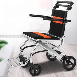 سكوتر كرسي متحرك محمول صغير بسيط قابل للطي خفيف الوزن خفيف الوزن للسفر لكبار السن أفضل 10 مبيعات للكراسي المتحركة المستعملة - رقم 4