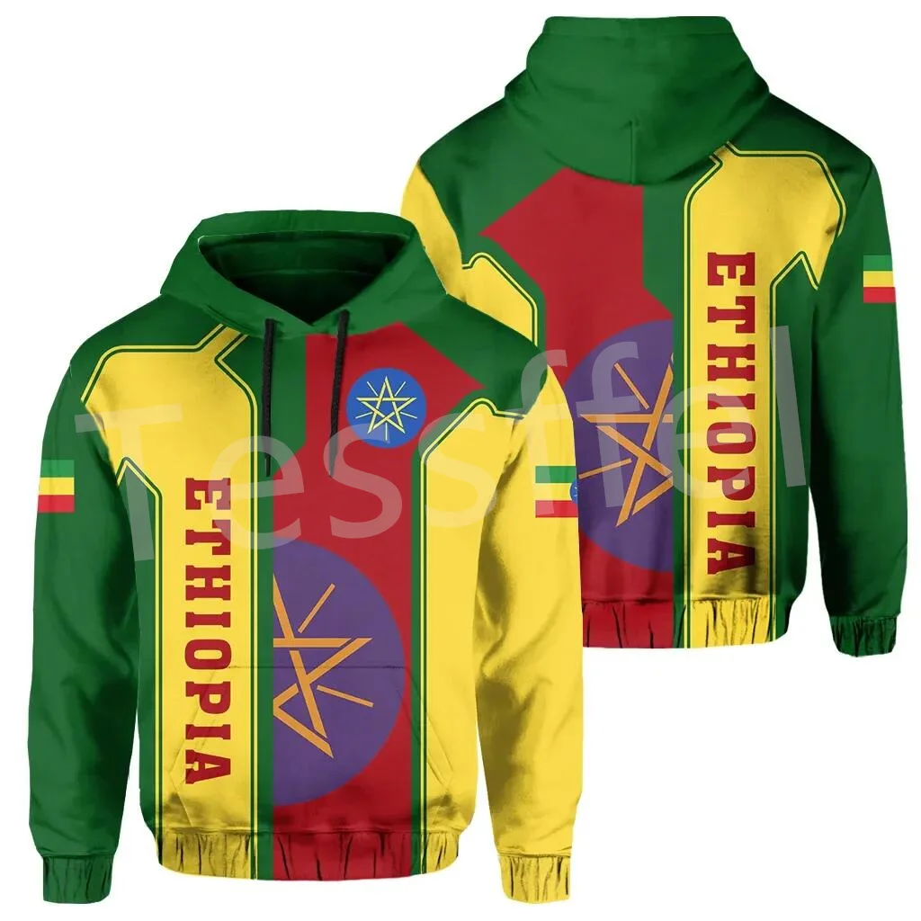 

Tessffel Newest Ethiopia County Flag Africa Native Tribe Lion Pullover Tracksuit 3DPrint Mens/Womens Harajuku Casual Hoodies A19