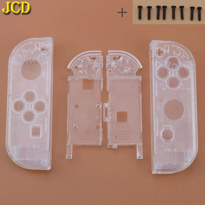 JCD ل نينتندو d التبديل NS الفرح كون استبدال الإسكان شل غطاء ل NX JoyCons حافظة/حقيبة ذراع التحكم بالألعاب