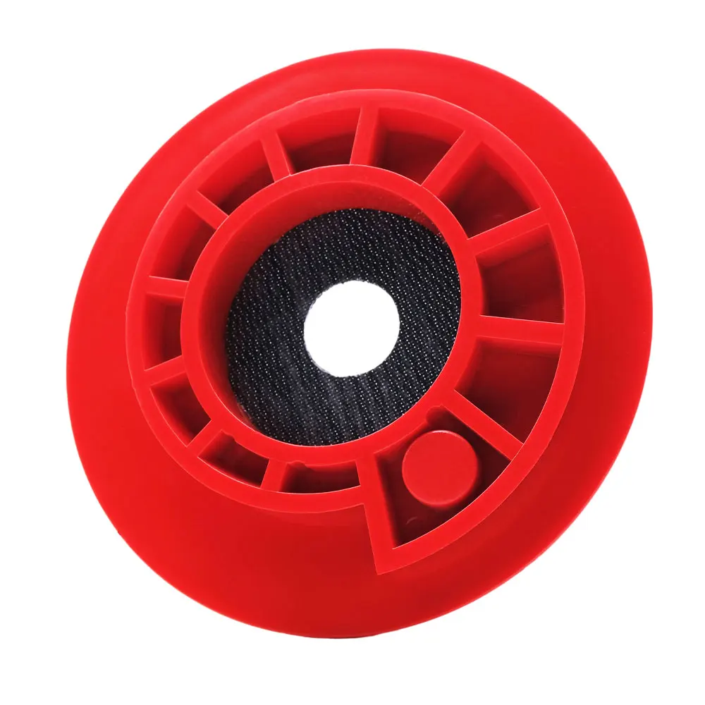 5 Inch 2 pieces 125mm Snail Lock Backer Pad Hook and Loop Plastic Backing Disc Diamond Polishing Pads Back Up Pads