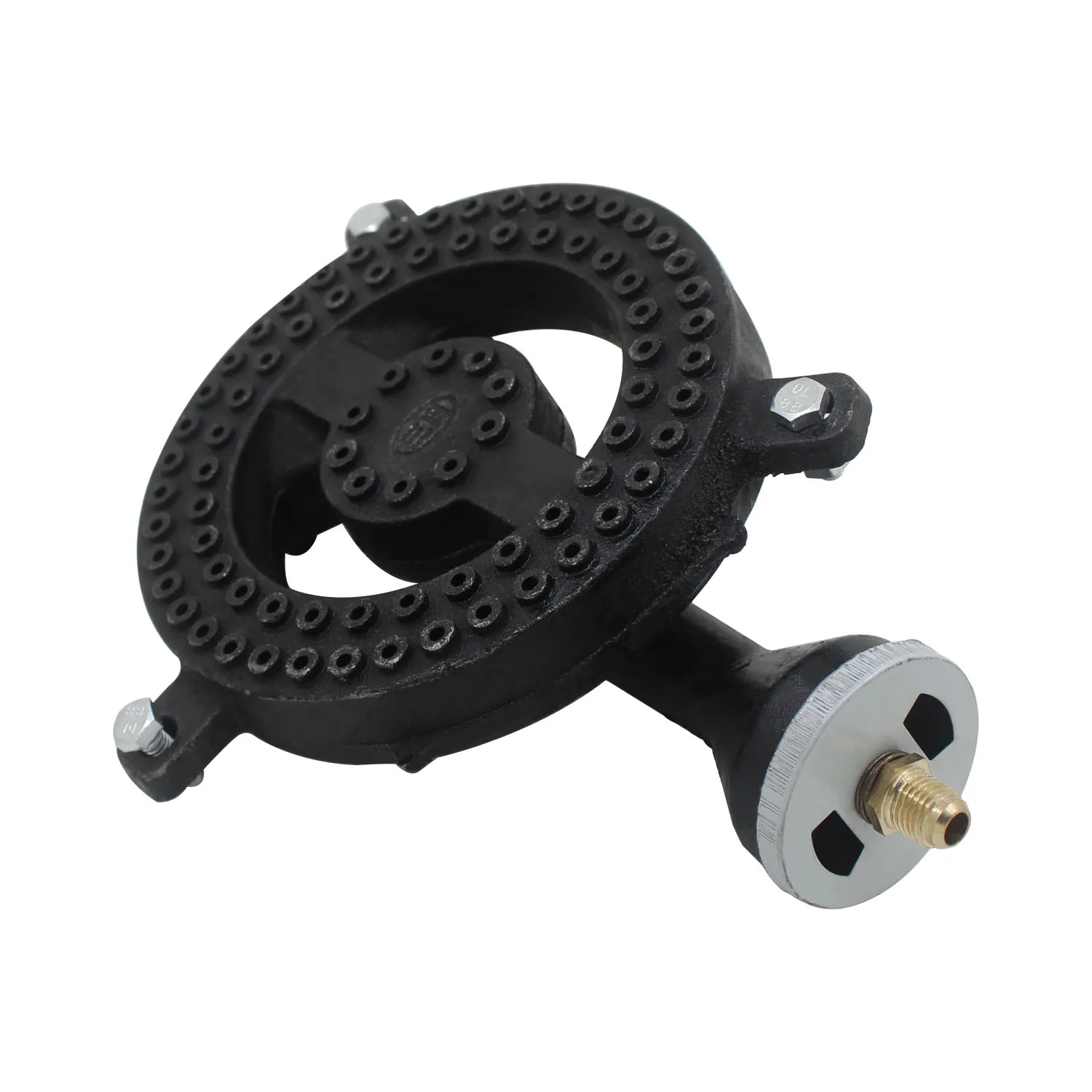 

parts cast iron propane burner head with cast iron fitting orifice For Clay pot stove Gas stove cast iron propane burner