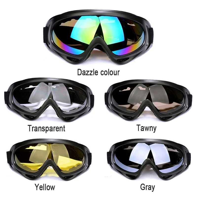 2pcs outdoor Safety Splash Proof And  Anti-UV  Protective Goggles Sport Windproof Tactical Labor Dust-proof Cycling Eyewear