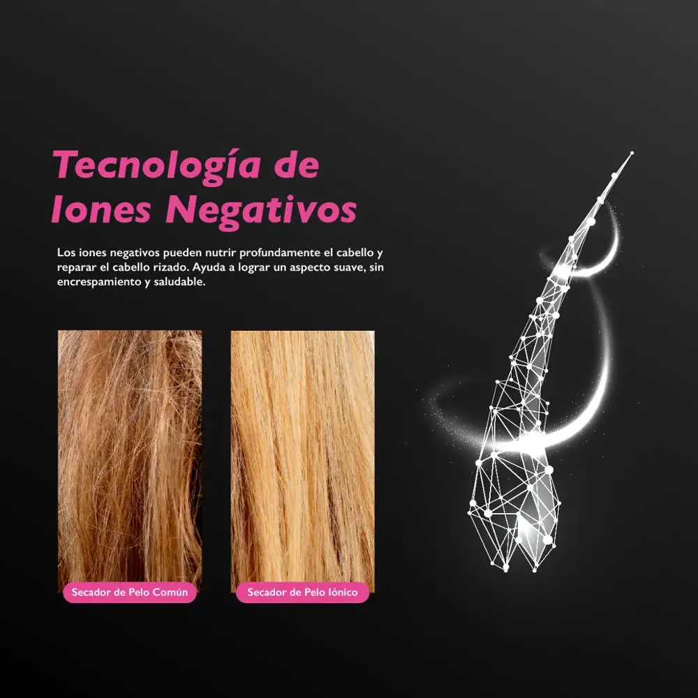 Professionele Haardroger Sterke Power Snel Droog Kapper Salon Styling Tools Hot Koude Lucht 5 Snelheidsaanpassing Haar Elektrische Blower