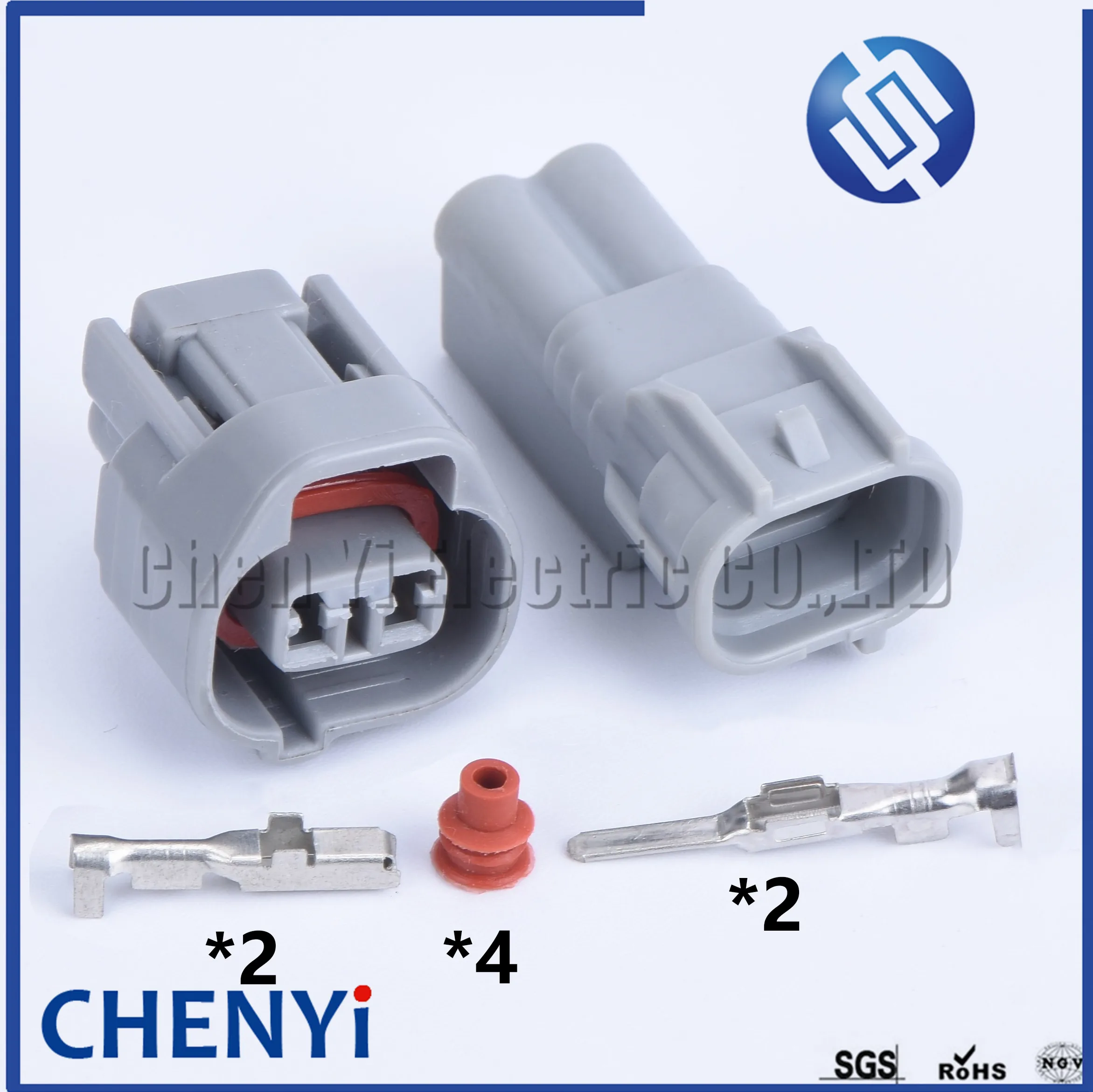 2 Pin auto wodoodporne złącze lampy przeciwmgielnej tylne wtyk lampa sprężarka klimatyzacji gniazdo pompy 6189-0239 6189-0249 90980-11156