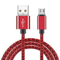 Micro USB Data Charging Cable for iPhone 8 7 6S Samsung S6 S7 LG G3 G4 Moto E5 Plus Redmi 9A 10A Note 4 4X 5A Android Phone Cord