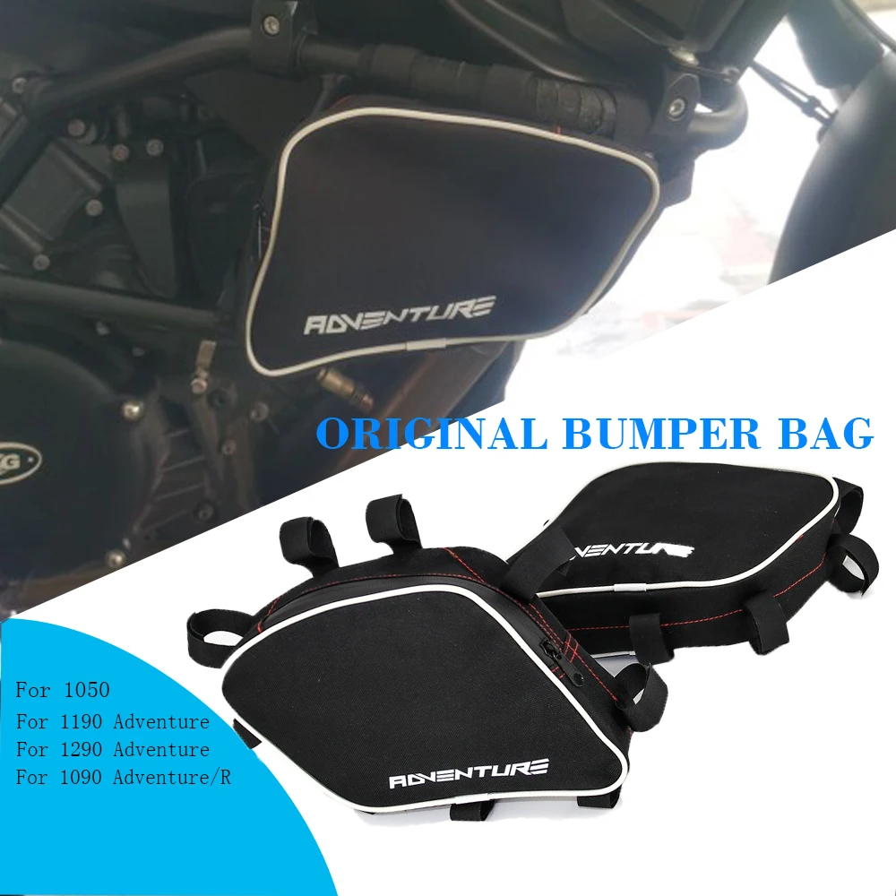 

For 1050 1090 1190 1290 ADV Adventure R Motorcycle Frame Crash Bars Waterproof Bag Bumper Repair Tool Placement Bag