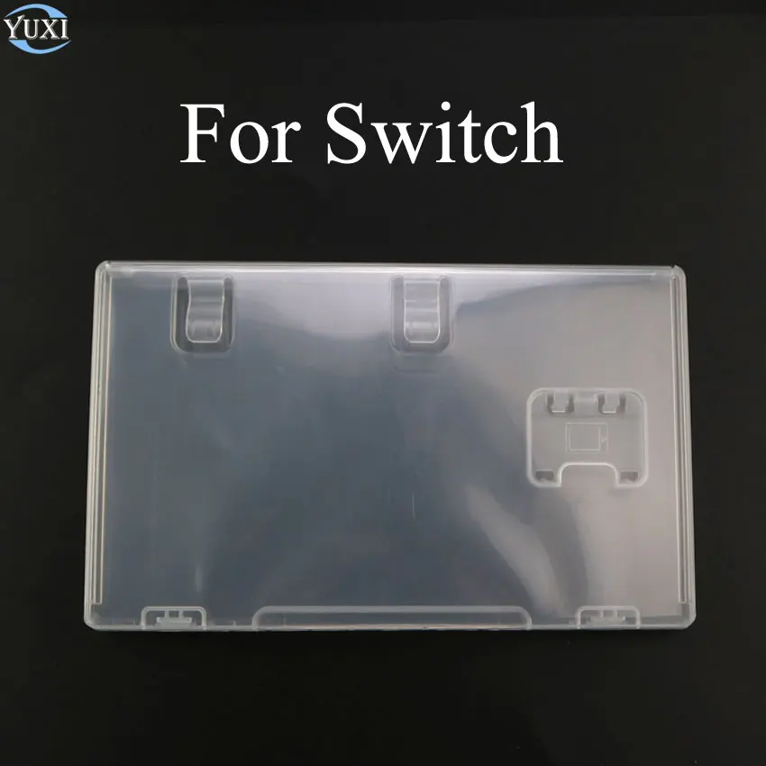 

YuXi Game Card Storage Case Box Transparent Cartridge Holder Shell For Switch NS With Book Holder For Inserted Cover