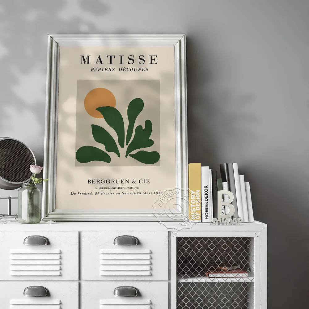 Henri Matisse Art Exhibition Poster, Modern Matisse Exhibition Poster, High Quality Print Matisse Poster, French Wall Art Decor