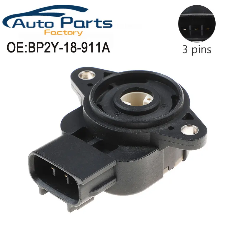 Throttle Position Sensor For Mazda 323 MX-5 Miata Protege Kia Sephia BP2Y18911A BP2Y18911 198220-1131 1985001031 ZJ01-18-911