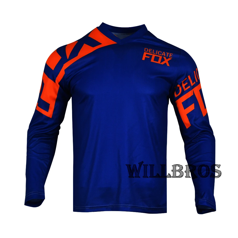 

180 Race Delicate Fox Jersey ATV Bike Motocross Dirt Offroad MX DH MTB BMX Racing