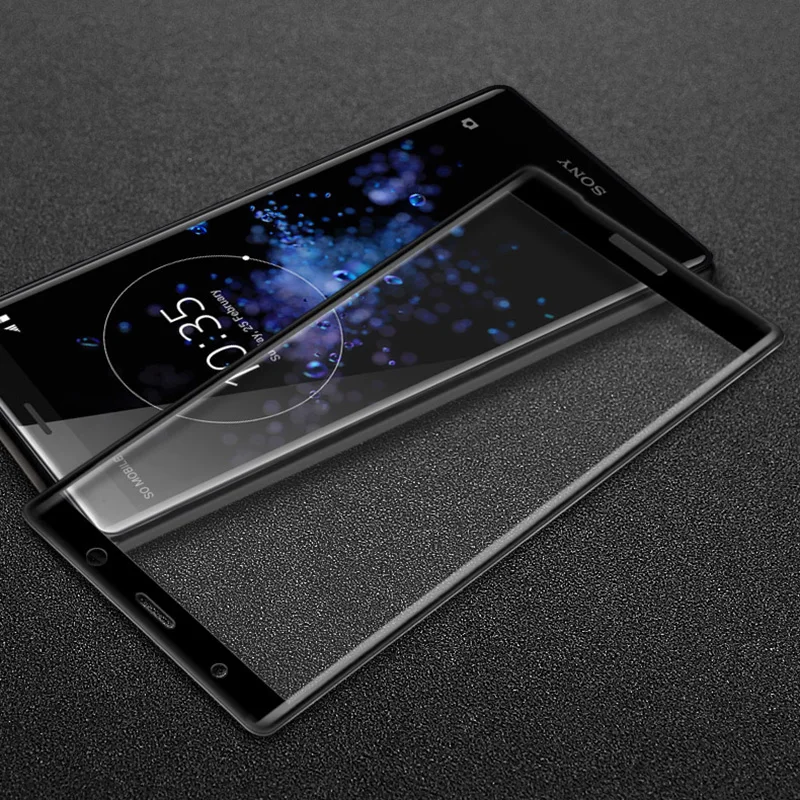 Full 3D Curved Protective Glass For Sony Xperia 10 Plus L3 XZ3 XZ2 XZ XZS XZ4 XA3 Compact XZ premium tempered glass