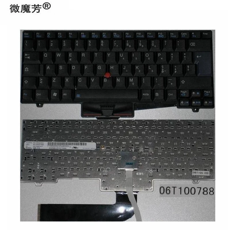 

Keyboard Italian IT FOR Lenovo SL410 SL410K SL510 L410 L412 L420 L421 L510 L512 L520 06T100788 06E01E 45N2265 45N2300