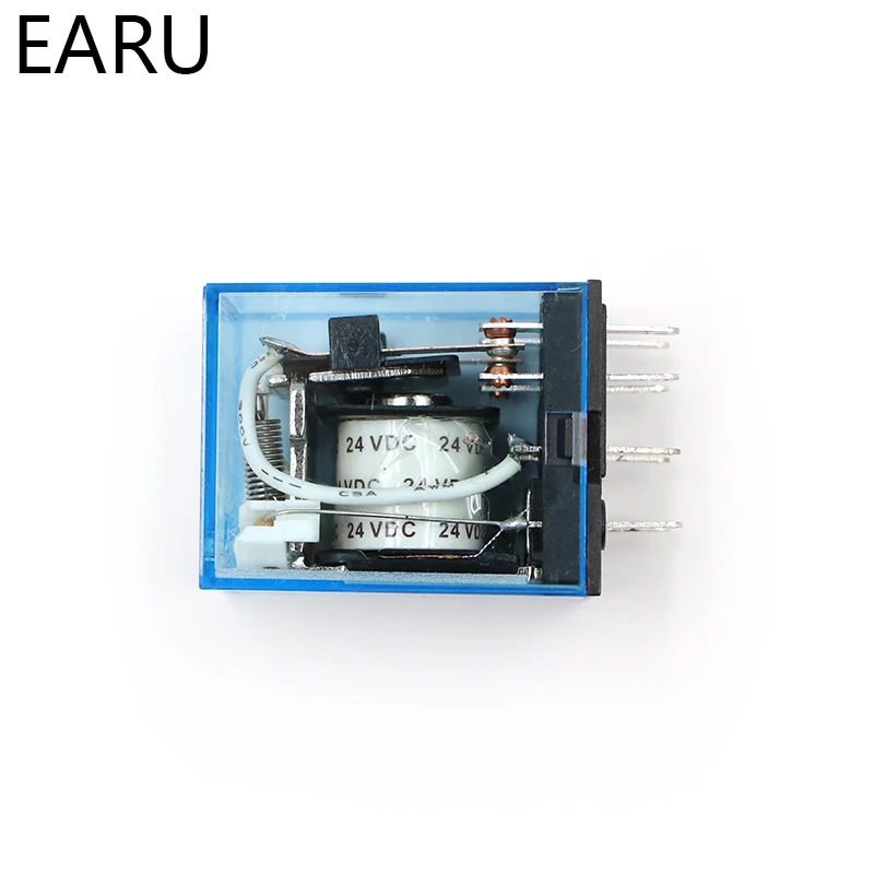 Bobina de relé MY2P HH52P MY2NJ, Mini interruptor de relé electromagnético DPDT General con LED AC 110V 220V DC 12V 24V, envío gratis