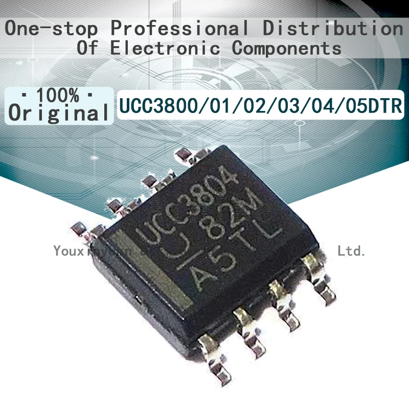 

10/Pcs New Original UCC3800DTR UCC3801DTR UCC3802DTR UCC3803DTR UCC3804DTR UCC3805DTR Current mode PWM control IC chip SOIC-8