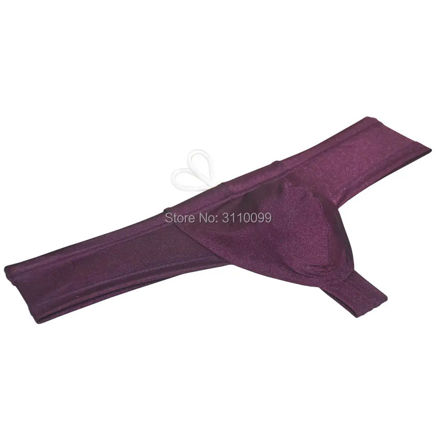 Traje de baño atrevido para hombre, bañador con bolsa, ropa interior