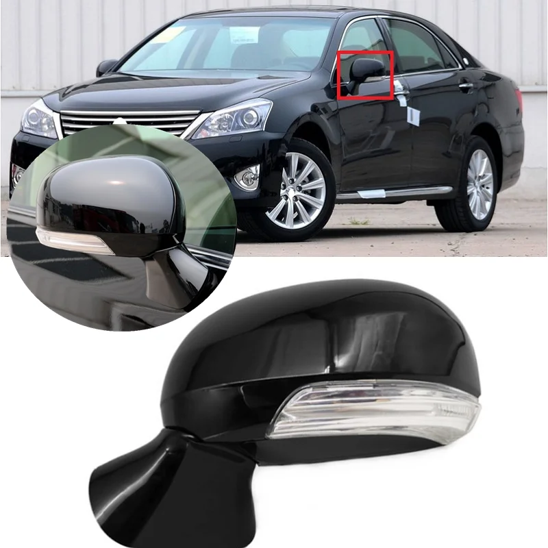 Lofty Richy For Toyota Crown 2010 2011 2012 2013 2014 Outer Side Rearview Mirror Reverse Mirror Assembly Mirror Assy