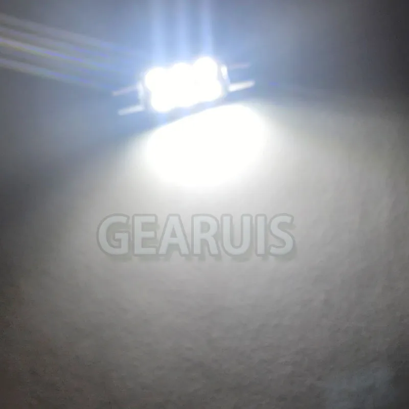 100 قطعة اكليل 31 مللي متر 36 مللي متر 39 مللي متر 41 مللي متر 4 6 8 10 smd 2835 led canbus غير القطبية سيارة السيارات قبة الداخلية خريطة أضواء لمبة led الأبيض 12 فولت