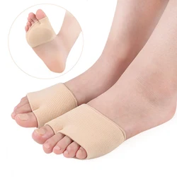 Thumb Valgus Care Forefoot Pads Sleeve Thickened Soft Thumb Protector Metatarsal Cushion Silicone Gel Pad Foot Care Tool